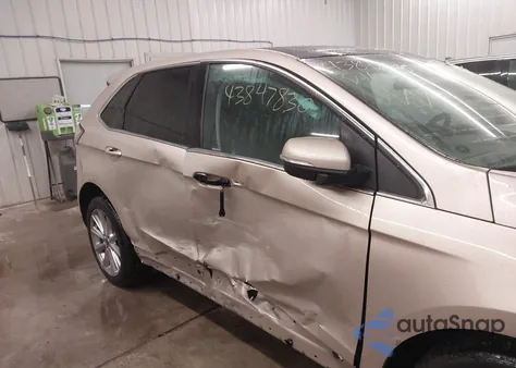 2017 Ford Edge Titanium from USA, damaged, VIN 2FMPK4K86HBB55676